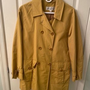 Vintage Jones of New York raincoat/short pea coat style